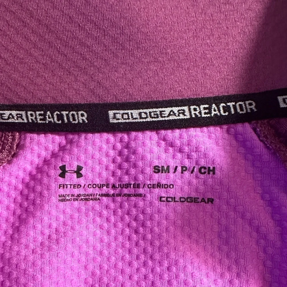 Under Armor Coldgear Reactor Athleisure Matching Purple Maroon Tracksuit